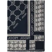 JOOP! Sjal natblå / greige