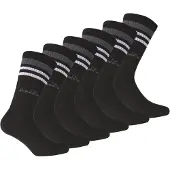 Diadora Sportssokker grå / sort / hvid