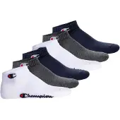 Champion Sokker navy / antracit / knaldrød / hvid