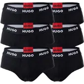 HUGO Slip rød / sort / hvid