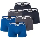 BOSS Boksershorts blå / grå / hvid