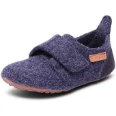 Bisgaard Hjemmesko - Uld - Navy - - 24 - Hjemmesko