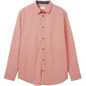 Tom Tailor Skjorte creme / pastelrød