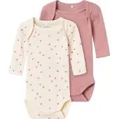 Name it Body l/æ - Noos - NbfBody - 2 pak - Buttercream - - 56 - Body L/Æ