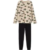 Name it Nattøj - Noos - NkmNightset - Peyote - - 5-6 år (110-116) - Nattøj 2-delt