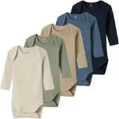 Name it Sparkedragt/Body beige / camel / marin / mørkeblå / pastelgrøn