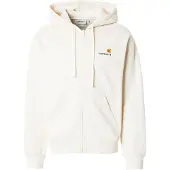 Carhartt WIP Sweatjakke 'American Script' lysebeige