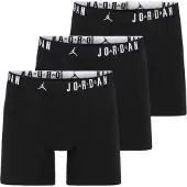 Jordan Boksershorts 'FLIGHT' grå / sort / hvid