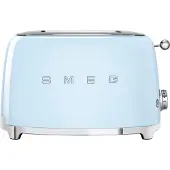 Smeg TSF01PBEU Brødrister 2 skiver pastelblå