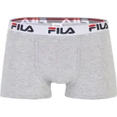 FILA Boksershorts grå-meleret / rød / sort / hvid