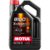 Motul 8100 X-clean Efe C2/c3 5w30 Car 5l Motorolie