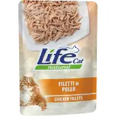 Life Cat Natural Økonomipakke: 24 x 70 g Adult - Kyllingefileter