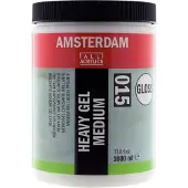 Taidepiste Heavy gel medium gloss 015, krukke