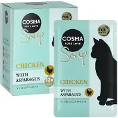 Cosma Økonomipakke: 48 x 40 g Soup - Kyllingebryst med Asparges