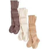 Next Strømpebukser creme / mørkebeige / choko