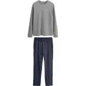 Next Pyjamas lang navy / grå