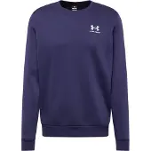 Under Armour Sportsweatshirt 'Essential' mørkelilla / hvid