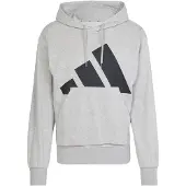 Adidas Sportsweatshirt 'Essentials' grå-meleret / sort