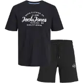 Jack & Jones Joggingdragt 'JJForest' sort / hvid