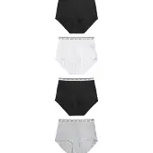 Next Slip grå-meleret / sort / hvid