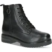 Caprice Bootie, black, made of Leather with Block heel, Size 41