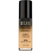Milani Cosmetic Conceal + Perfect 2-In-1 Fondation + Concealer Flydende foundation 30 ml Nr. 02A - Creamy Natural
