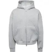 Weekday Sweatjakke 'Simon' grå-meleret