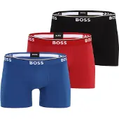 BOSS Boksershorts 'Power' blå / rød / sort / hvid
