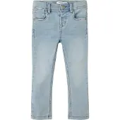 Name it Jeans - Noos - NmmSilas - Light Blue Bleached Denim - - 4 år (104) - Jeans