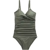 Next Formgivende badedragt oliven