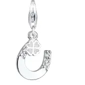 Elli Pendant sølv / transparent