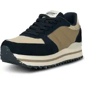 Woden Dame Ronja Plateau Sneakers 154 Navy Multi