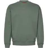 HUGO Herre Dapocrew Sweatshirt Open Green