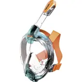 Seac Snorkelmaske - Libera - Blå/Orange - - S/M - Dykkermasker