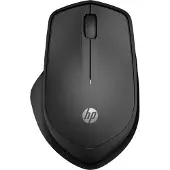 HP 285 Silent - Mus - ergonomisk - optisk - trådløs - 2.4 GHz - trådløs modtager (USB)