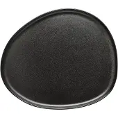 Aida Raw Organic tallerken 29x25 cm Titanium Black
