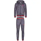 Lonsdale Joggingdragt 'Orbost' marin / rød / hvid