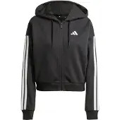 Adidas Essentials 3-Stripes French Terry Full-Zip hættetrøje, størrelse XX-Large
