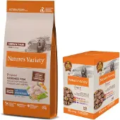 Nature’s Variety Healthy Grain Medium Adult Hundefoder Fisk 12kg