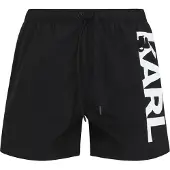 Karl Lagerfeld Badeshorts sort / hvid