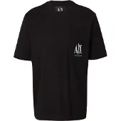 Armani Exchange Bluser & t-shirts sort / hvid