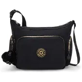 Kipling Skuldertaske 'GABB' gul / sort