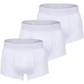 Marc O'Polo Boksershorts 'Essentials' lysegrå / hvid