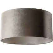 QAZQA Velvet lampeskærm Taupe 50/50/25
