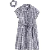 Next Kjole navy / hvid