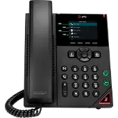 HP VVX 250 IP-telefon med 4 linjer og PoE, 89B62AA#AC3