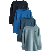 Next Shirts blå / navy / lyseblå / petroleum