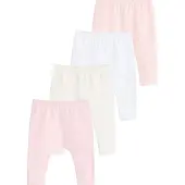 Next Leggings gul / pink / hvid