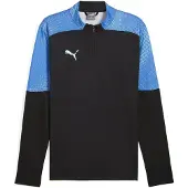 Puma Funktionsskjorte 'IndividualFinal' blå / pastelblå / lysegrøn / sort