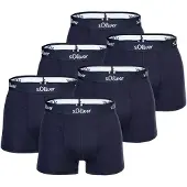 s.Oliver Boksershorts natblå / hvid